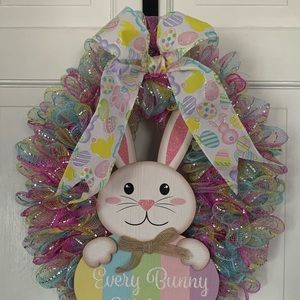Every Bunny Welcome Wreath